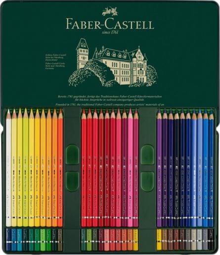 Creioane colorate acuarela 60 culori a. Durer Faber-Castell - 1 | YEO