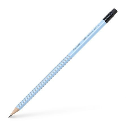 Creion grafit B cu gumă Faber-Castell grip 2001 - 2 | YEO