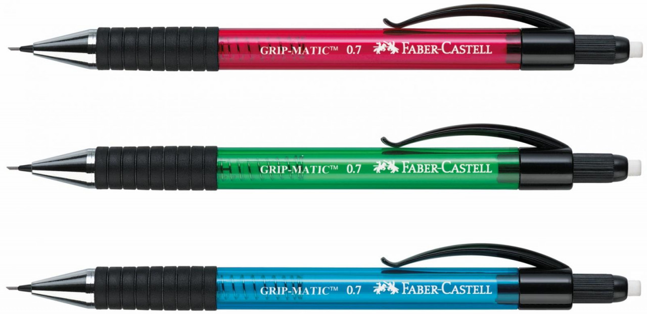 Creion mecanic Faber-Castell Grip-Matic 1377, vârf 0.7 mm