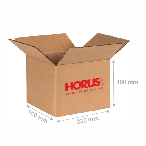 Cutie carton dreaptă 360 GR CO3 (230x160x190mm) - 1 | YEO