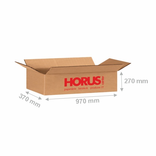 Cutie carton dreaptă 360 GR CO3 (970x370x270mm)