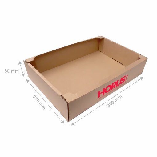 Cutie carton pentru fursecuri, 390x270x80 mm