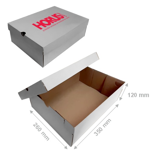 Cutie carton pentru pantofi, 350x260x120 mm
