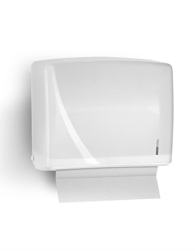 Dispenser pentru prosoape de hartie, manual si modern, din plastic CV 200 coli, Hygiene