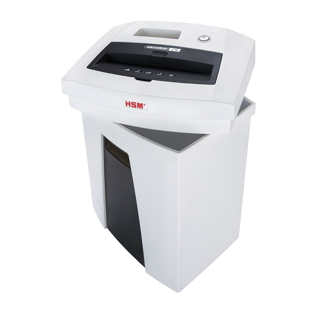 Distrugator documente HSM Securio C16 - 15-17 coli - fasie (5,8 mm) - nivel securitate 2 - 1 | YEO