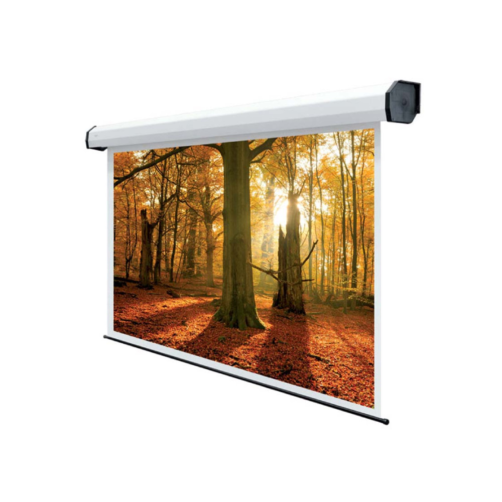 Ecran de proiectie, 500cm x 375cm, electric, perete, format 4:3, alb, Sopar Rubin White
