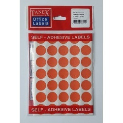 Etichete autoadezive color Tanex, D19 mm, 350 buc/set - 1 | YEO