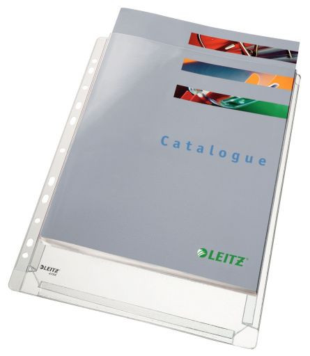 Fila protectie A4 Jumbo Leitz cu burduf 170 microni 5 buc/set