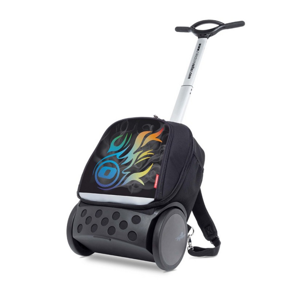 Ghiozdan băieți neechipat NIKIDOM Roller Up XL - Wild Fire - 2 | YEO