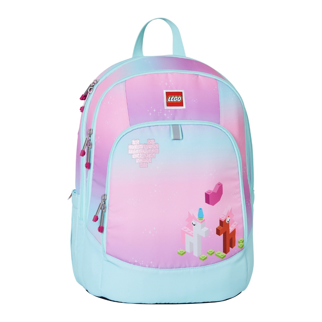 Ghiozdan fete neechipat LEGO - design Iconic Sparkle