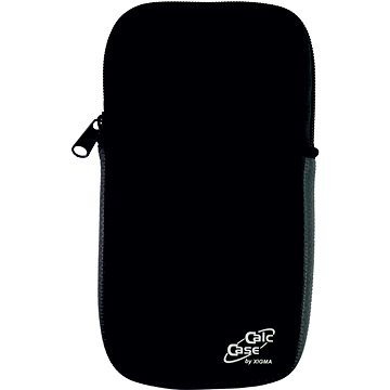 Husa calculator stiintific, BESTLIFE CC22, 215 x 115 x 28mm, neopren negru/textil negru, cu fermoar
