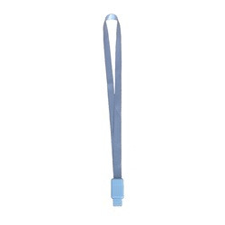 Lanyard textil, 15mm latime,clip retractabil, KEJEA - cafeniu - 2 | YEO