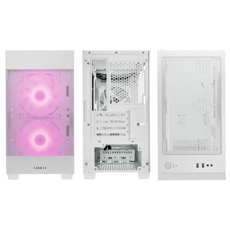 Lian Li LANCOOL 205M Mesh Mc-ATX T G alb - 3 | YEO