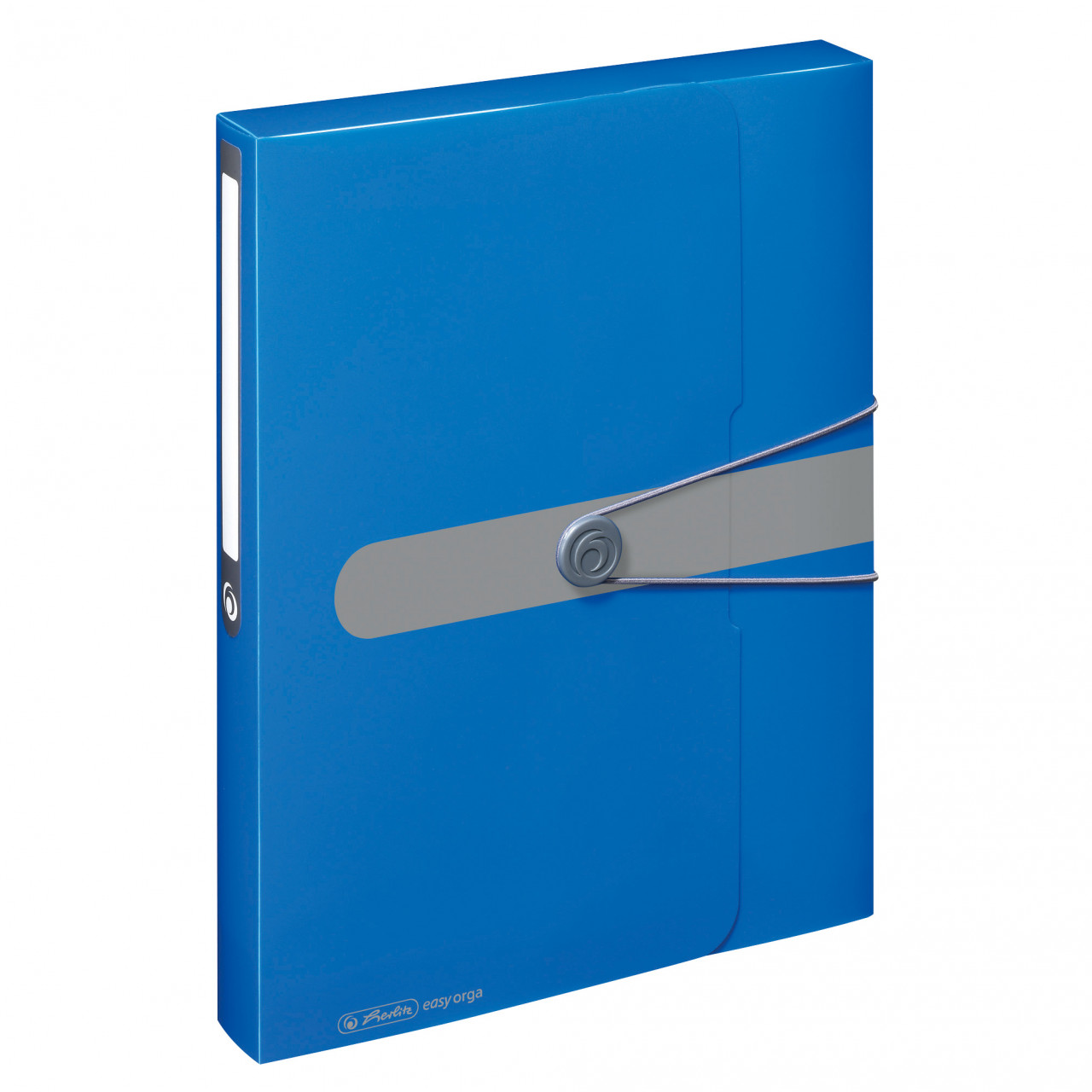 Mapa plastic opacă cu elastic Herlitz Easy Orga A4 lățime cotor 40mm - 1 | YEO