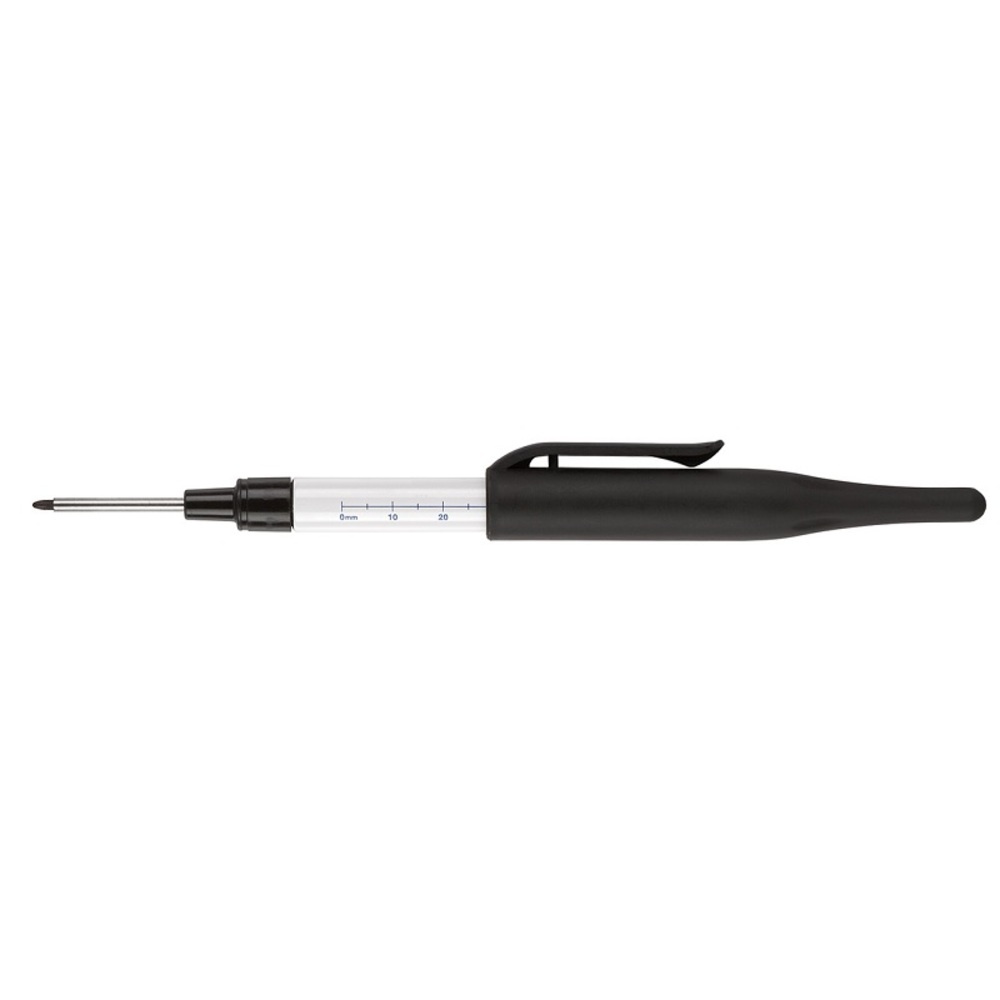 Marker pentru locuri greu accesibile Artline 710, corp metalic, vârf lung, 1,0mm, negru - 1 | YEO