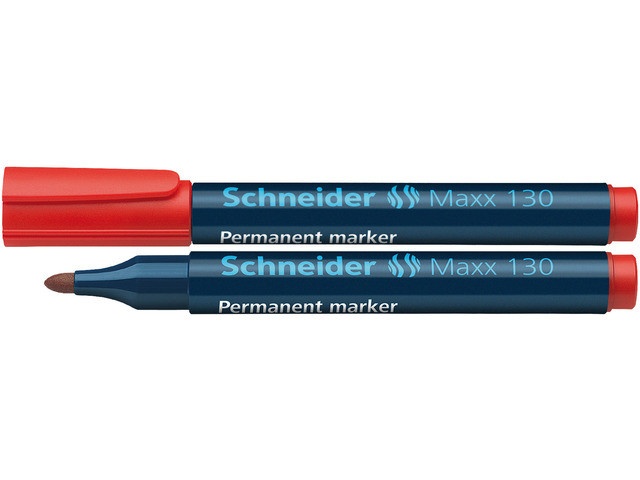 Marker permanent Schneider Maxx130, varf rotund 1-3mm