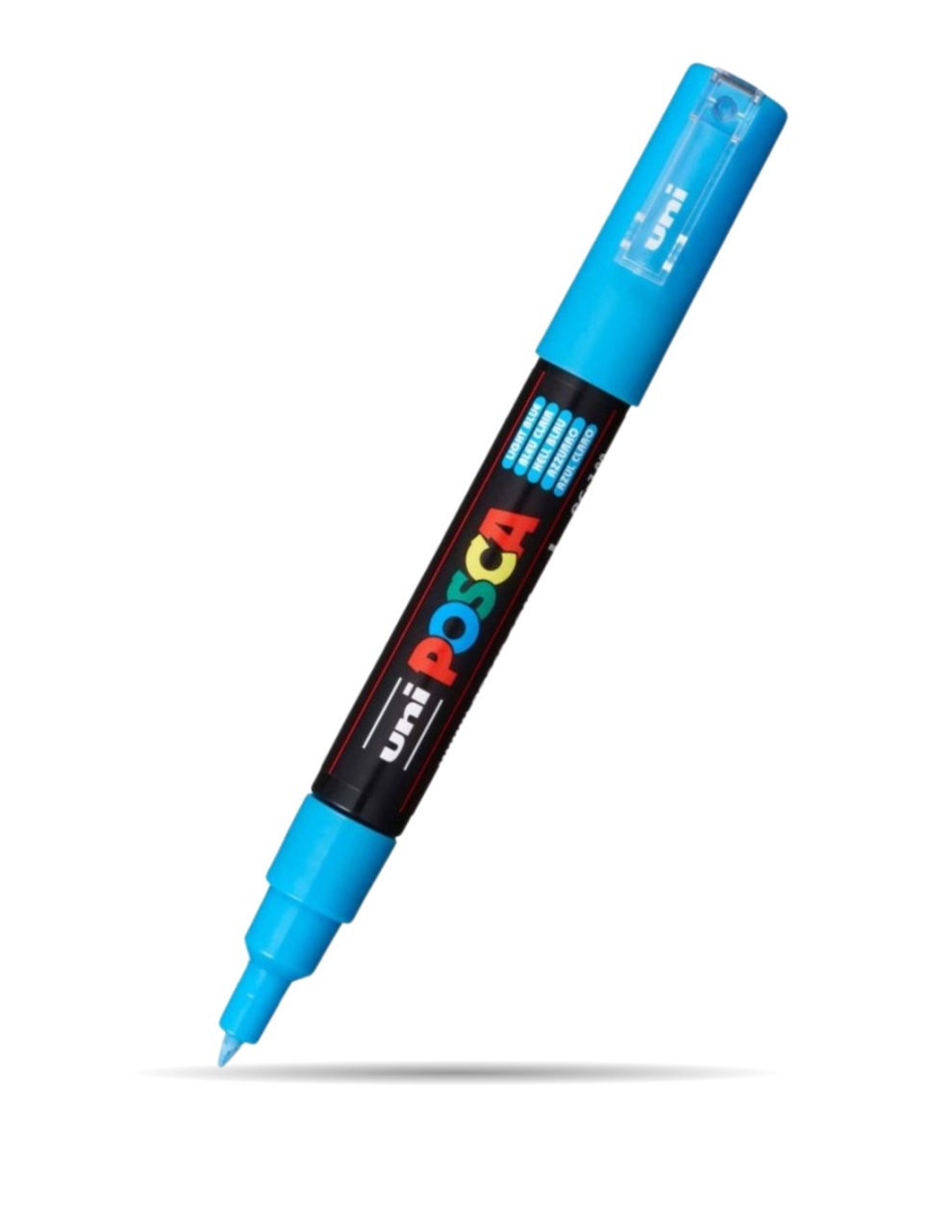 Markere Posca, varf rotund, 0.7mm, diverse culori, UNI PC-1M - 1 | YEO