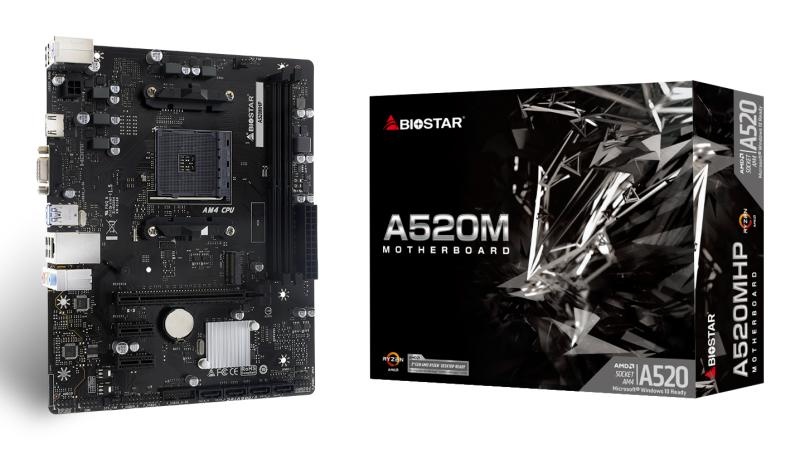 MB BIOSTAR A520MHP 6.0 AM4 DDR4 - 5 | YEO