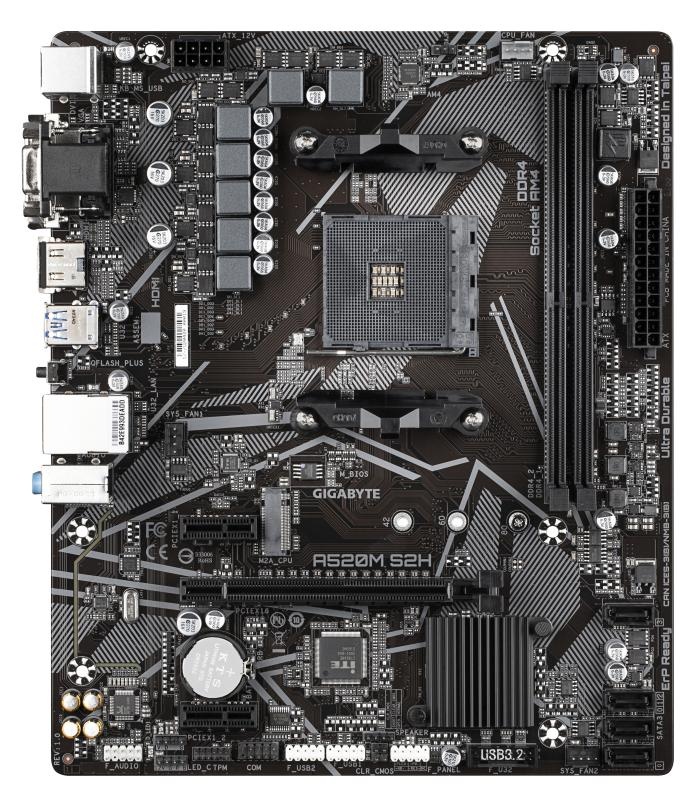 MB GIGABYTE A520M S2H AM4 - 5 | YEO