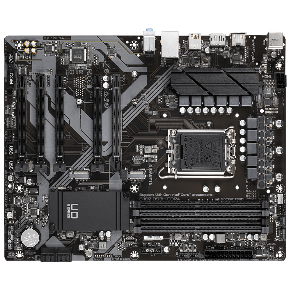 MB GIGABYTE B760 DS3H LGA1700 DDR5 - 3 | YEO