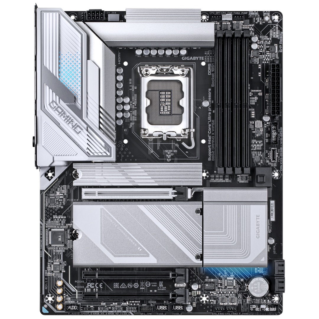MB Gigabyte B860 GAMING X WIFI6E - 1 | YEO