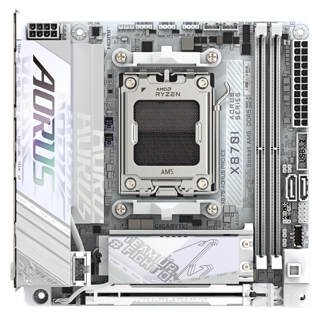 MB GIGABYTE X870I AORUS PRO ICE - 3 | YEO