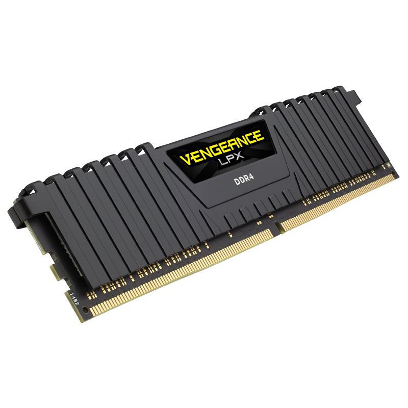 Memorie RAM DIMM Corsair Vengeance LPX 8GB (1x8GB), DDR4 3000MHz, CL16, 1.35V, black, XMP 2.0