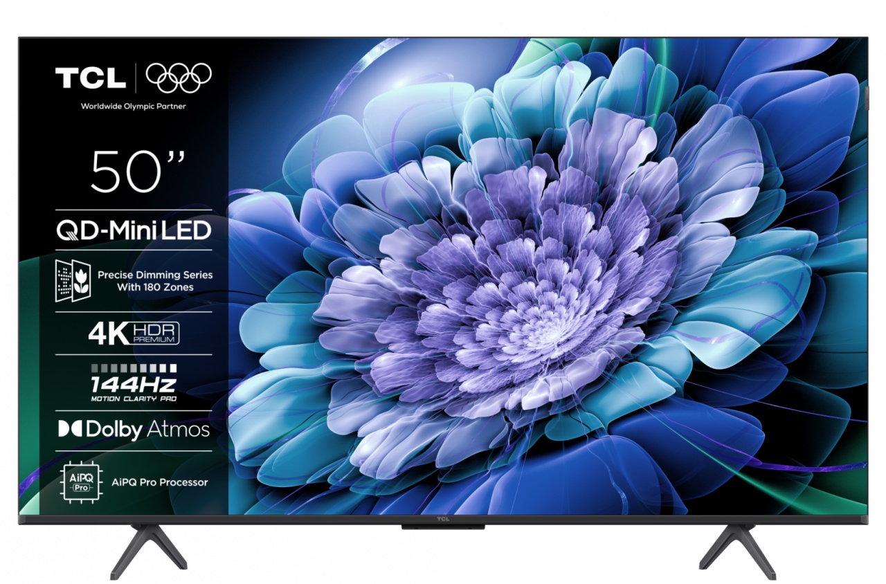 Mini LED TV 4K 50\'\'(126 cm) TCL 50C61K - 1 | YEO