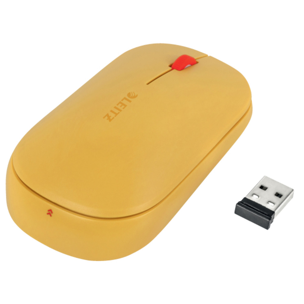Mouse LEITZ Cosy, conexiune duala, dimensiune medie