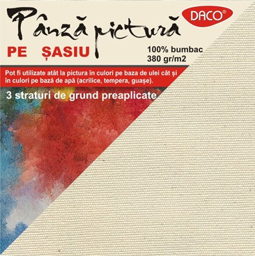 Panza pictura pe sasiu 30x90 Daco