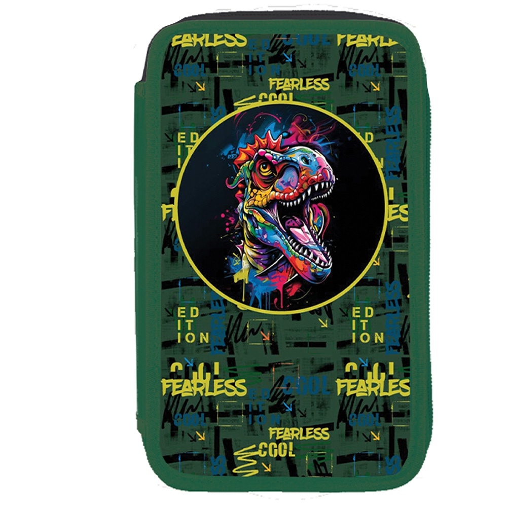 Penar băieți echipat S-COOL Fearless, 3 fermoare, 39 piese, 14x6.5x20 cm - 2 | YEO
