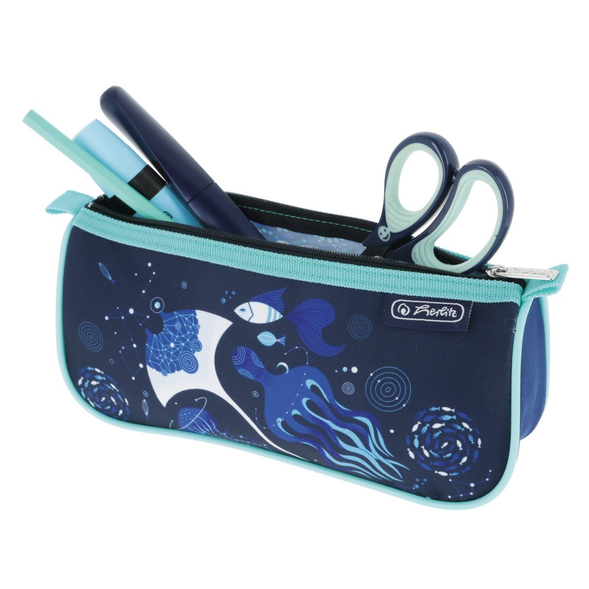 Penar tip etui sport, motiv Deep Ocean, Herlitz - 1 | YEO