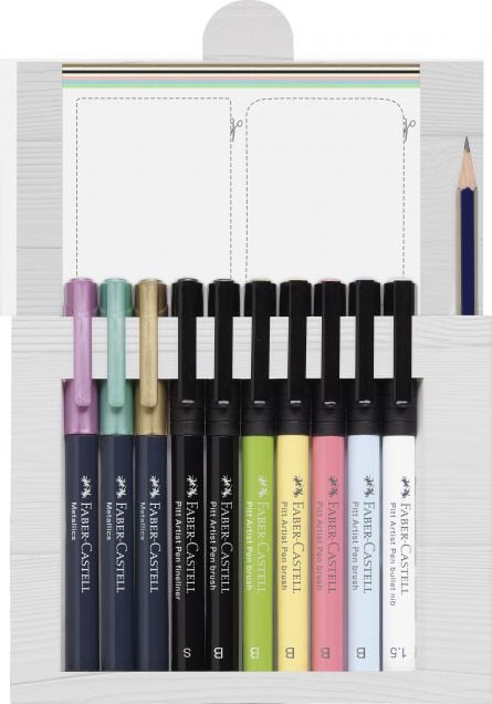 PITT ARTIST PEN CALIGRAFIC STARTER SET FABER-CASTELL - 1 | YEO