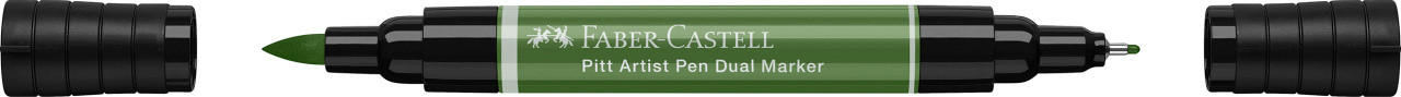 PITT ARTIST PEN DUAL MARKER VERDE CROM OPAC 174 FABER-CASTELL