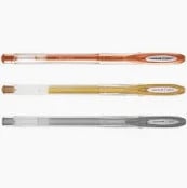 Pix cu gel Uni UM-120NM Noble Metal, 0.8 mm, culori metalice