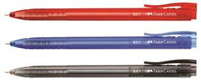 Pix cu mecanism Faber Castell RX7, semi-gel, 0.7mm