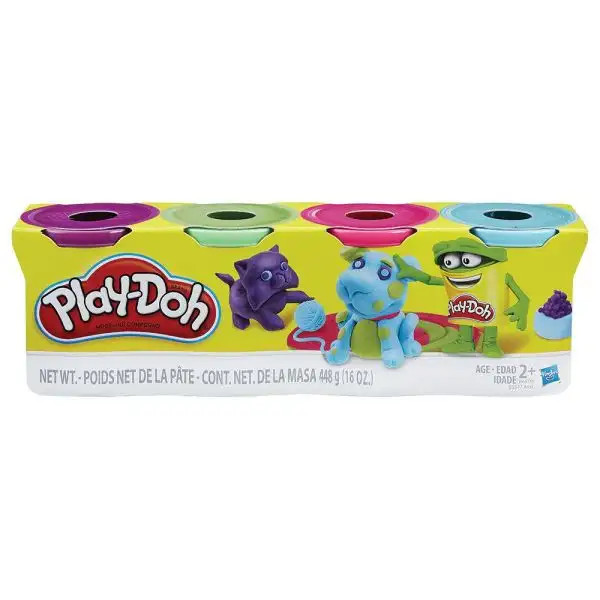 Plastilina PlayDough 4 cul x 40 gr