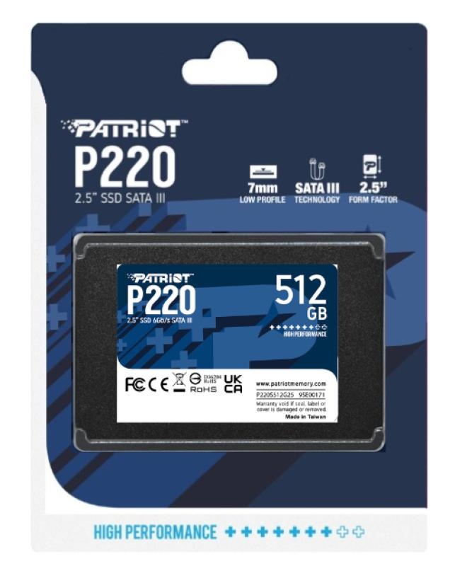 PT SSD 512GB SATA-III 2.5 P220S512G25 - 4 | YEO