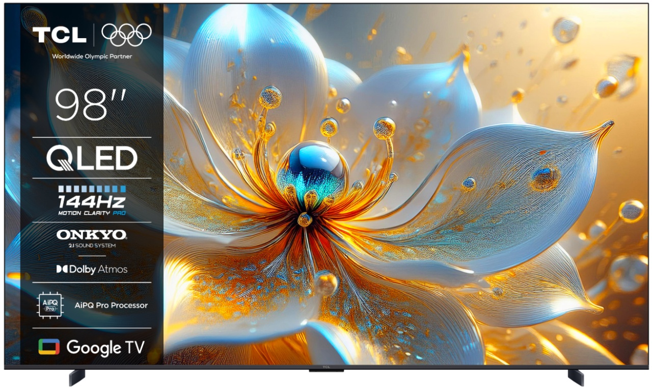 QLED TV 4K 98\'\'(248 cm) TCL 98T8C