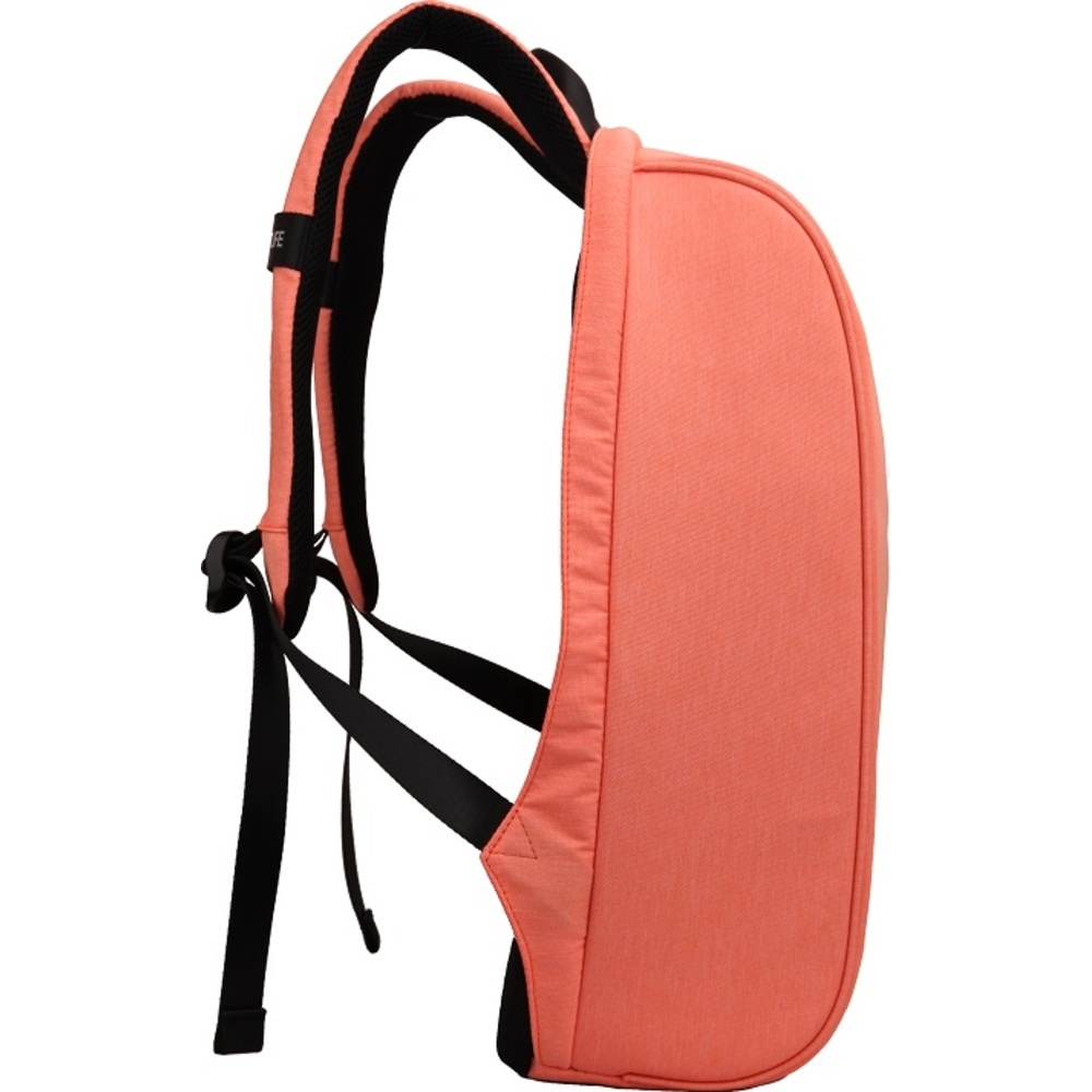 Rucsac BESTLIFE Travel Safe - roz - laptop 16 inch, charge pentru USB si TypeC conectori - 1 | YEO