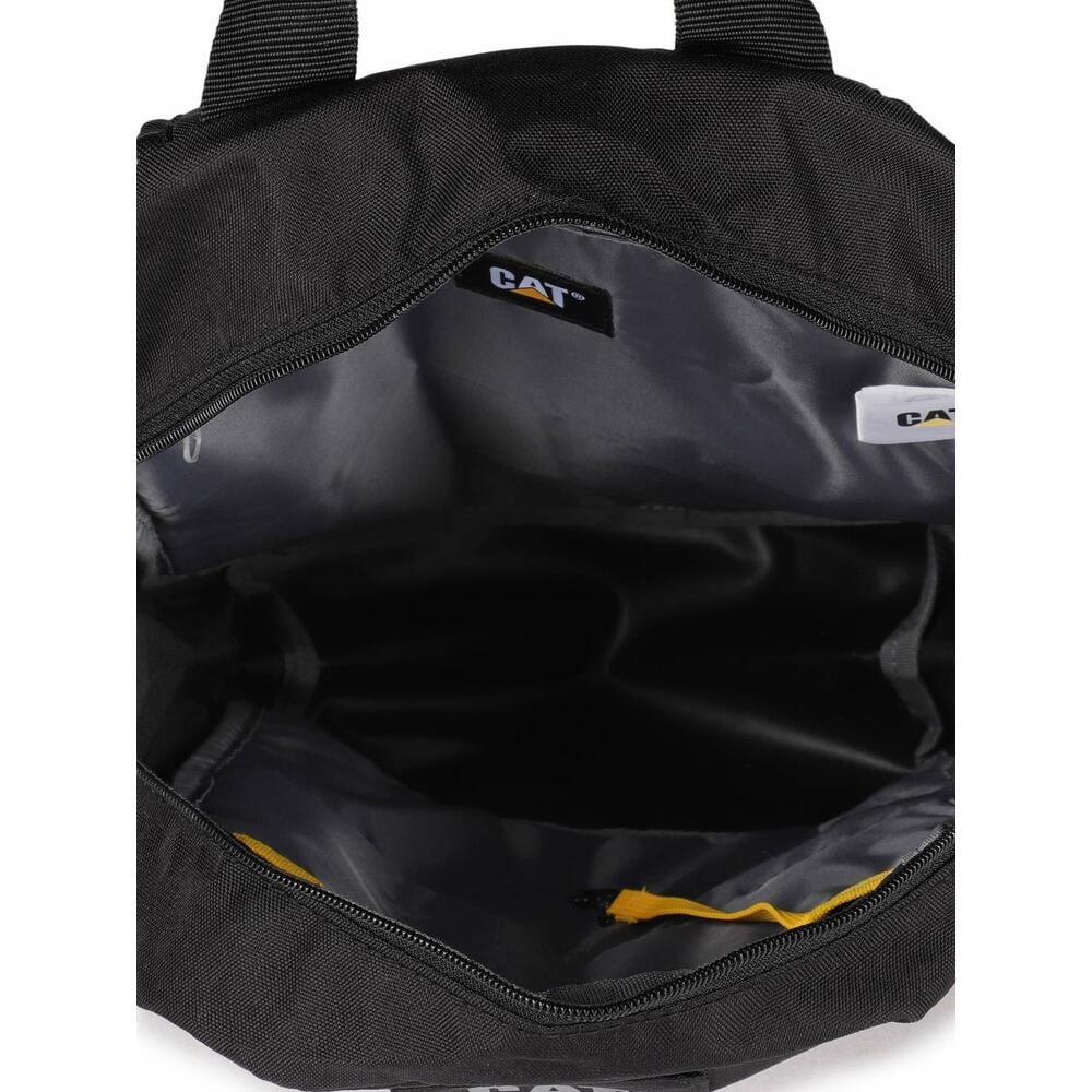 Rucsac CATERPILLAR Millennial Classic - negru cu galben - 3 | YEO