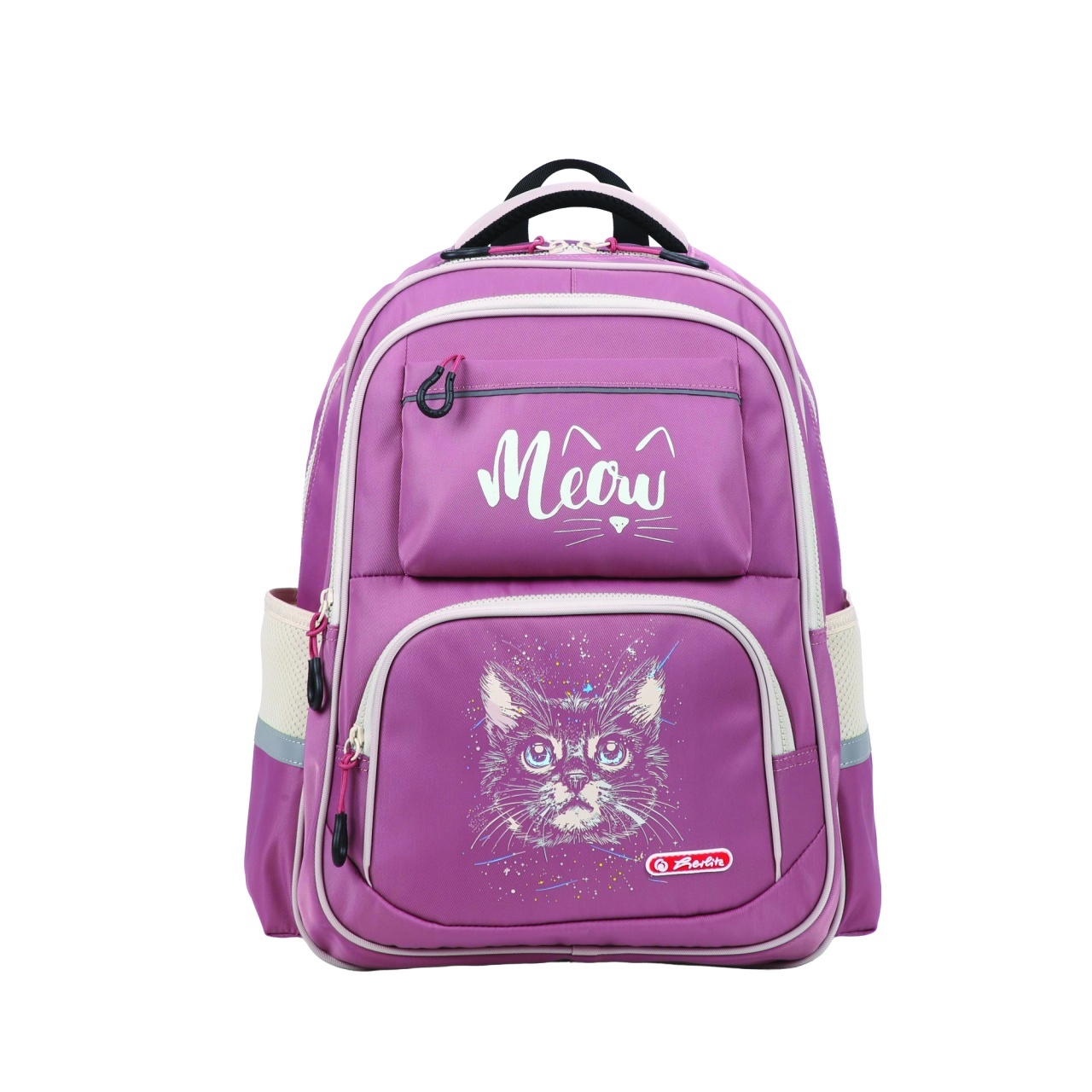 Rucsac Herlitz Spark The Cat, sistem antigravity, 30 x 13 x 45 cm