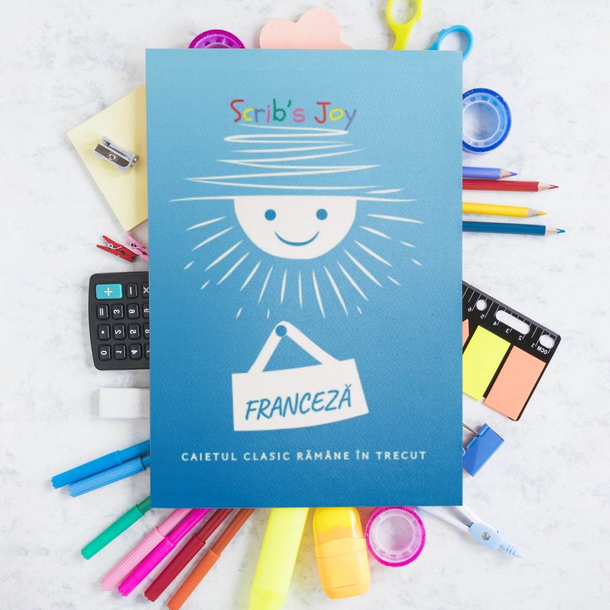 Scrib’s Joy cu cu dichis - Franceză - A5 - 148.5x210mm
