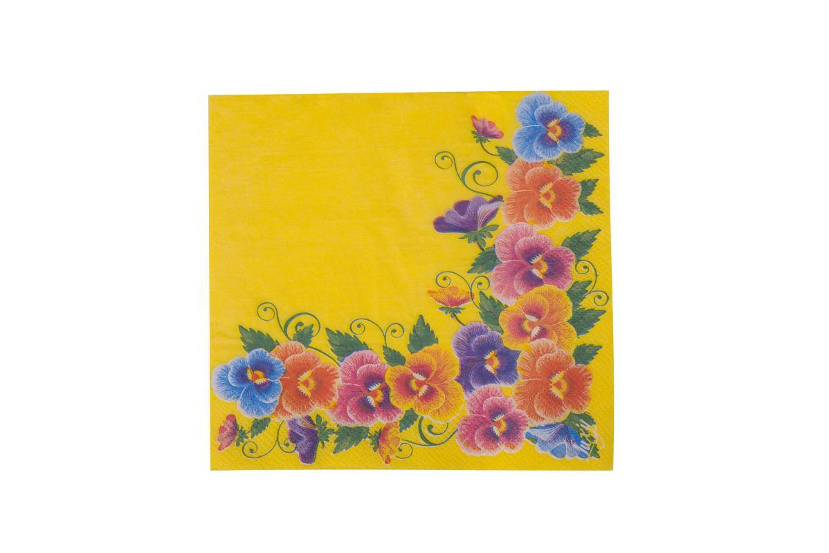Șervețele de masă decorative, 2 straturi, 33x33 cm, 20 bucăți, Papelino Finesse