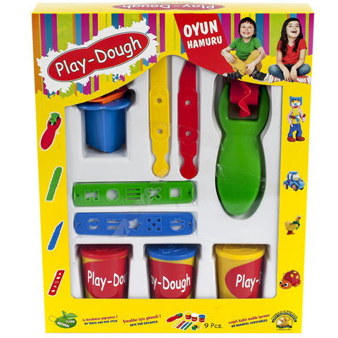 Set De Constructie Plastilina Cu Accesorii Play-Dough