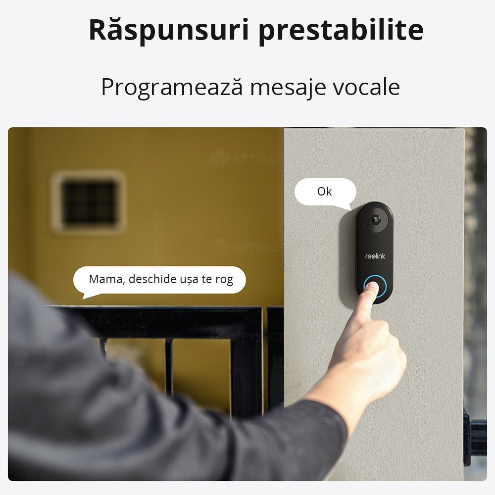 Sonerie video Reolink PoE; D340P - 4 | YEO