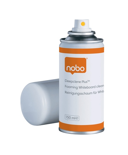 Spray renovator, spumă, pentru curățare table și flipcharturi, uz lunar, 150 ml, NOBO Deepclene Plus