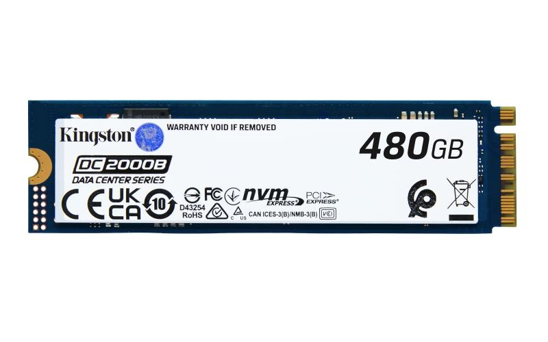 SSD Kingston,480G DC2000B PCIe 4.0 M.2 - 2 | YEO