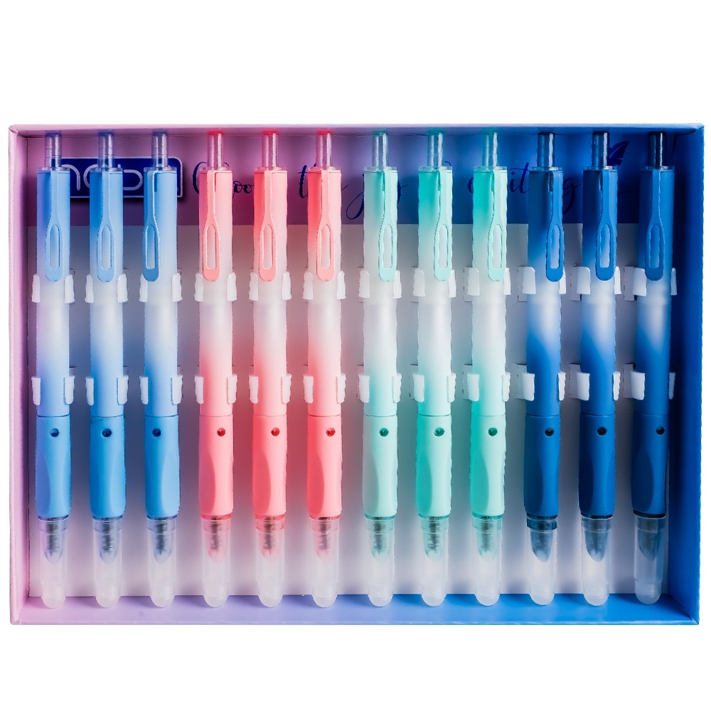 Stilou din plastic Nebo V2, cu mecanism, cerneală termosensibilă - 2 | YEO