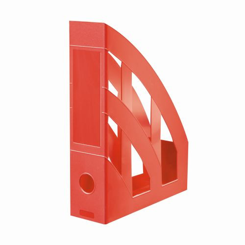 Suport dosare plastic Herlitz Clasic A4 roșu